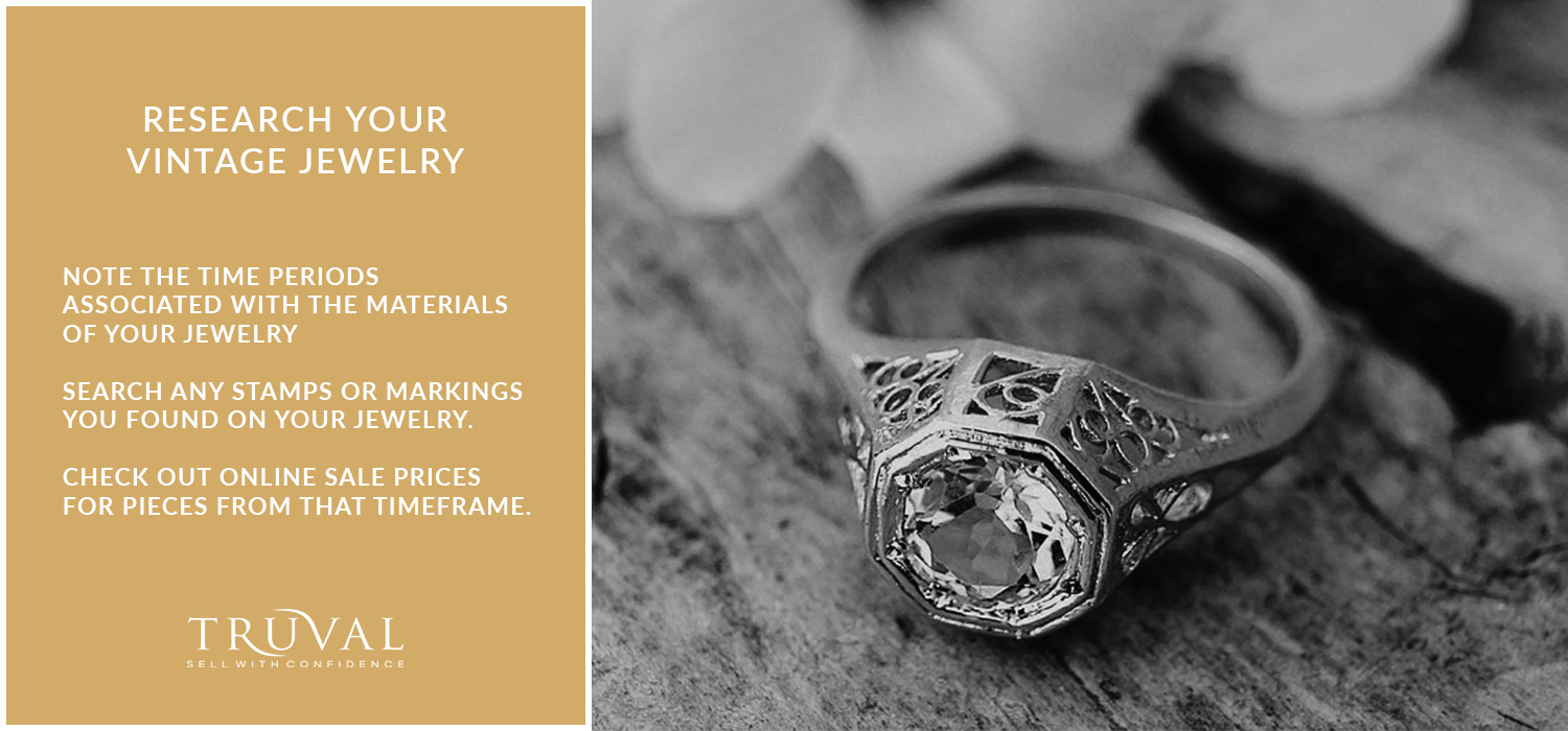 Steps to Determine the Value of Your Vintage Jewelry