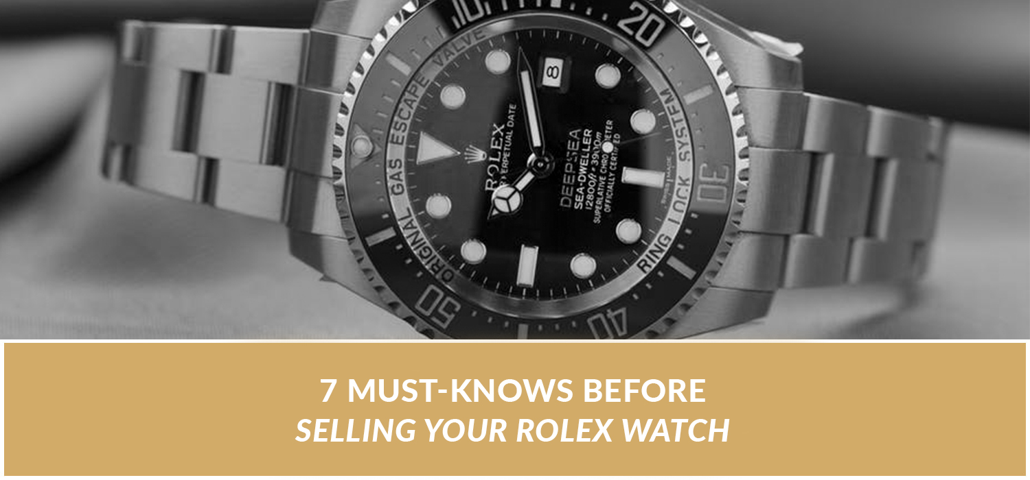 selling rolex watches