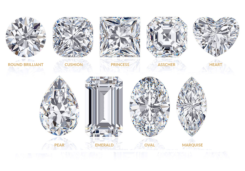 How Diamond Shapes Affect Their Value