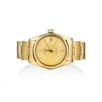 Rolex Mid-size Gold Oyster Perpetual Datejust Watch